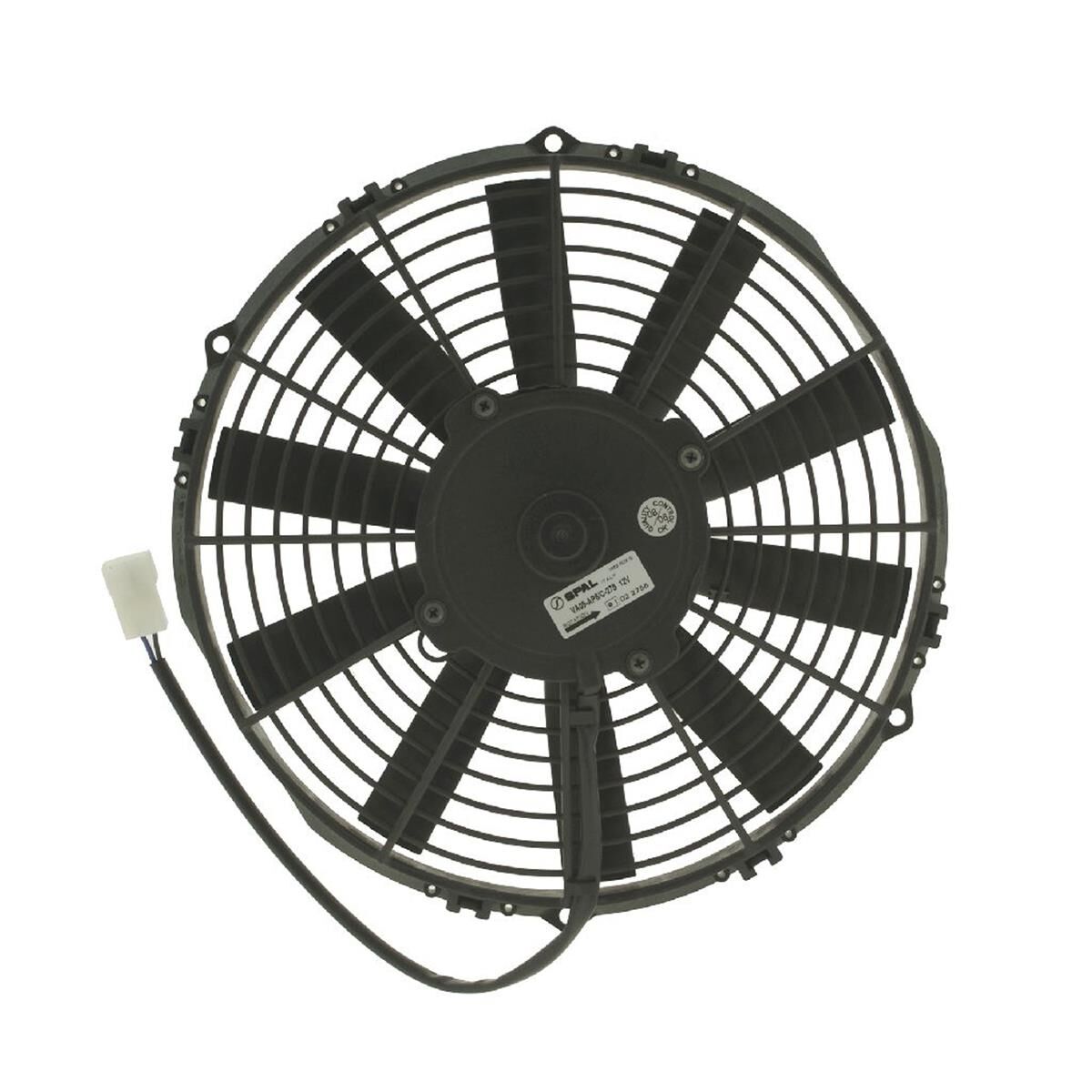 FAN 11" STRAIGHT 12V PUSHER, , scaau_hi-res