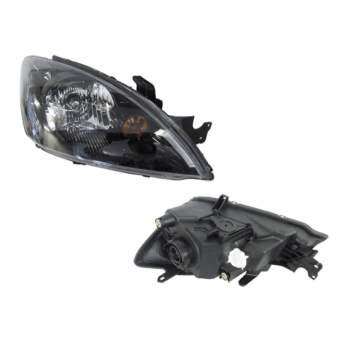 MITSUBISHI LANCER  CH  08/2003 ~ 08/2007  HEADLIGHT (BLACK)  RIGHT HAND SIDE  VRX STYLE, , scaau_hi-res