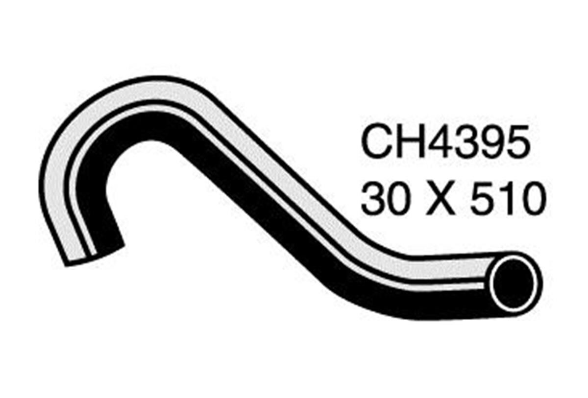 Radiator Upper Hose  - AUDI 90 B3 - 2.2L I5  PETROL - Manual & Auto, , scaau_hi-res