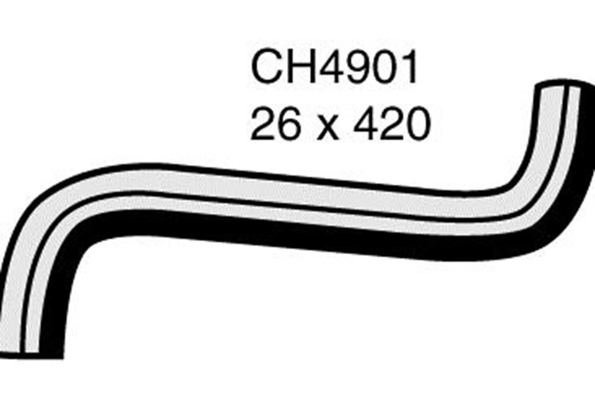 Radiator Upper Hose Right - SUBARU OUTBACK BP - 3.0L F6  PETROL - Manual & Auto, , scaau_hi-res