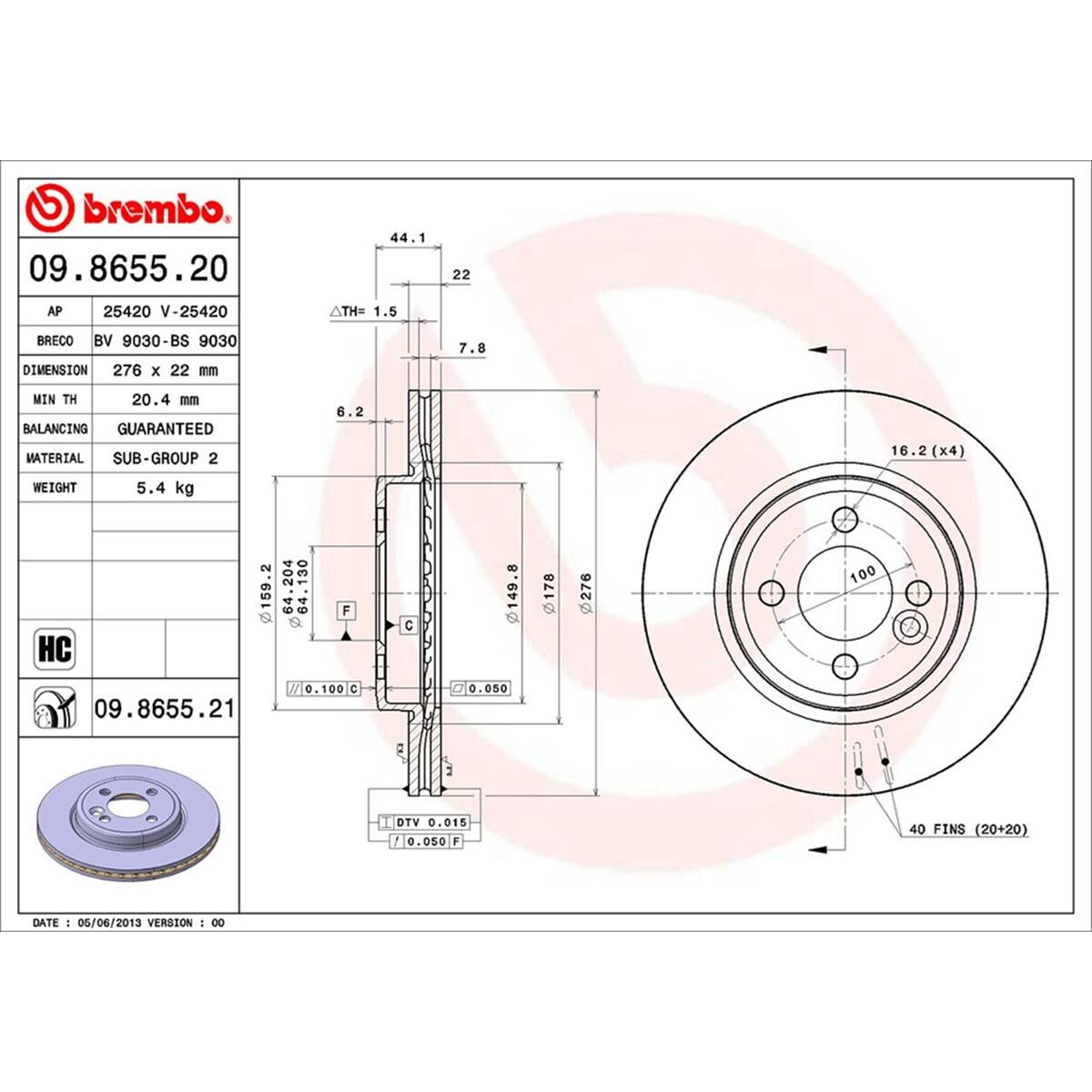 BREMBO DISC ROTOR, , scaau_hi-res