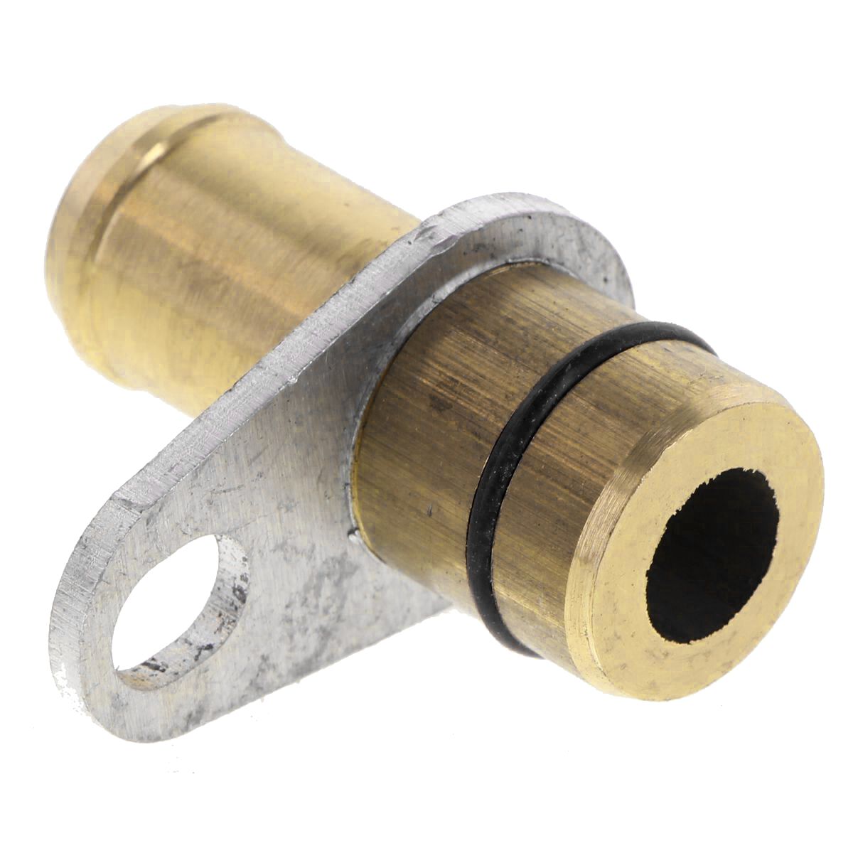 BRASS INLET MANIFOLD COOLANT / WATER HOSE ADAPTOR HOLDEN 3.8L V6 MOTOR, , scaau_hi-res