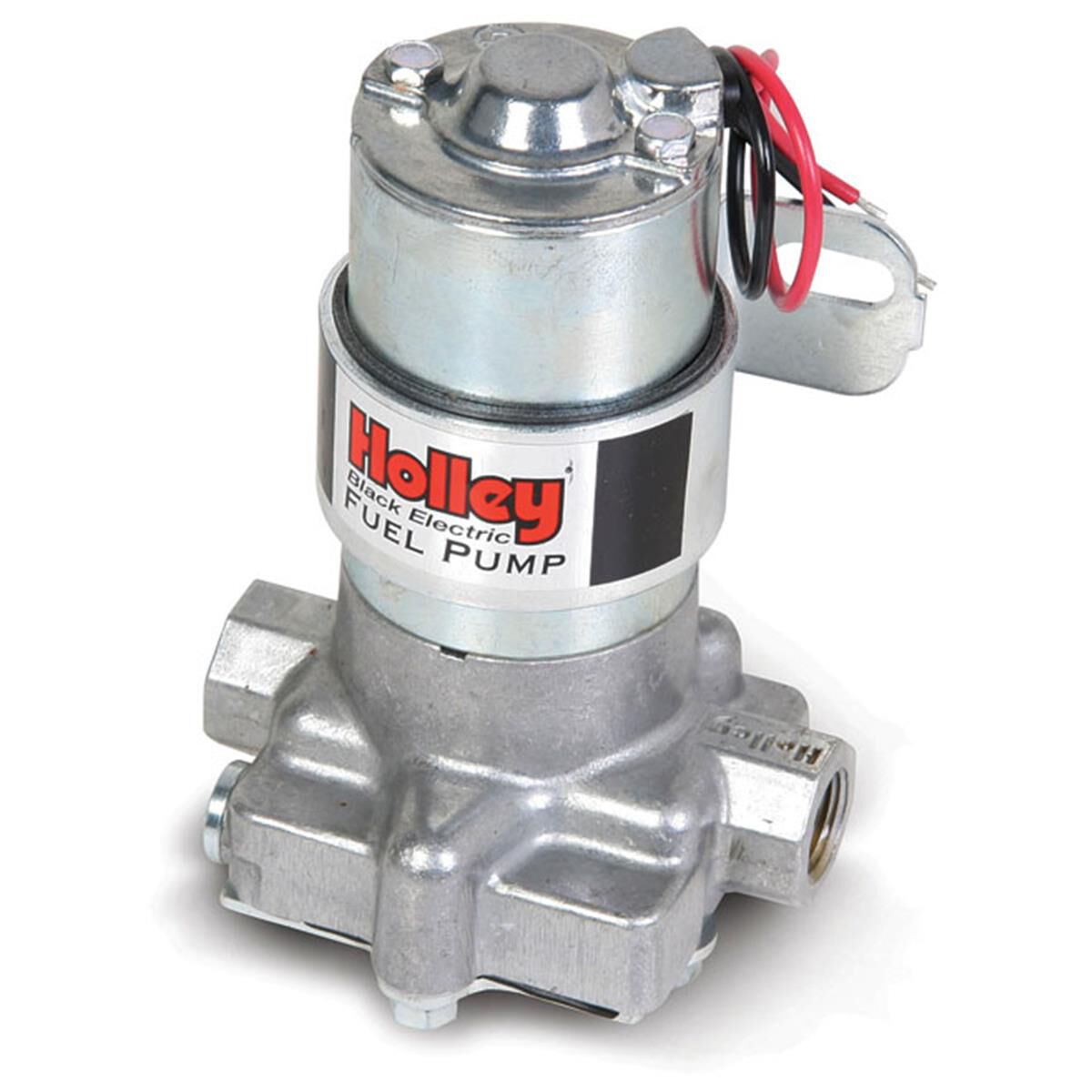 HOLLEY BLACK FUEL PUMP 140GPH METHANOL COMPATIBLE;NO REG INC, , scaau_hi-res