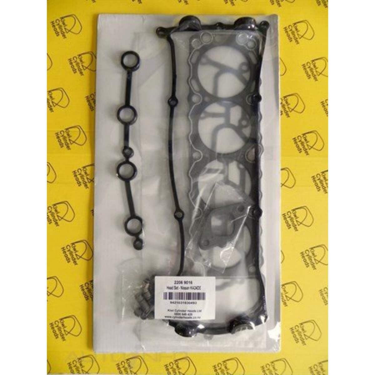 HEAD SET AND GASKET - NISSAN KA24DE 1999, , scaau_hi-res