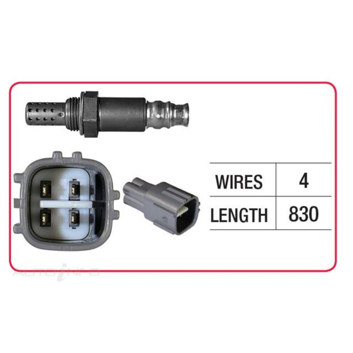 OX SENSOR - TOYOTA 4 WIRE - DIRECT FIT, , scaau_hi-res