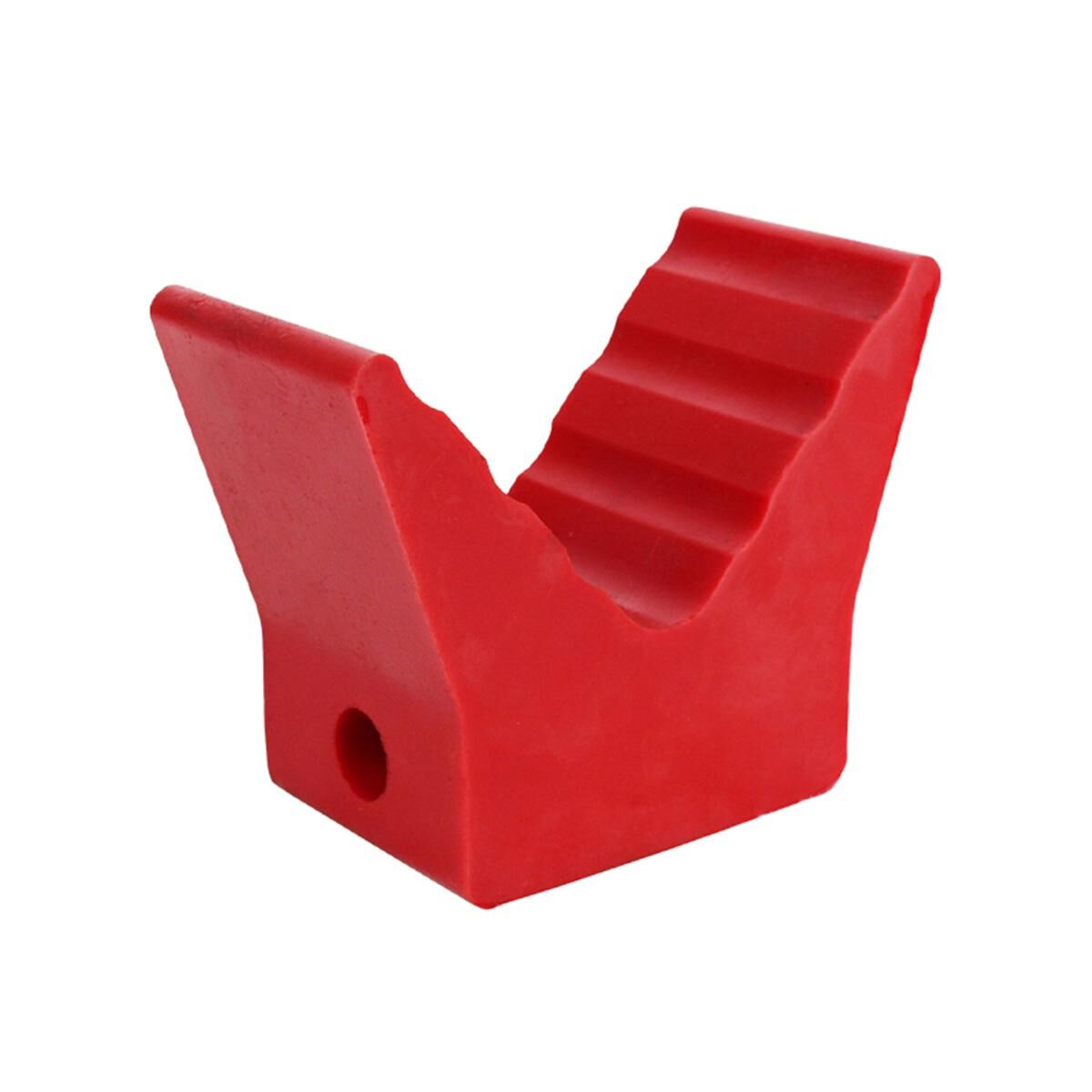 Sunrise Poly Soft V Block 3" 14mm Bore 70mm Base Red, , scaau_hi-res