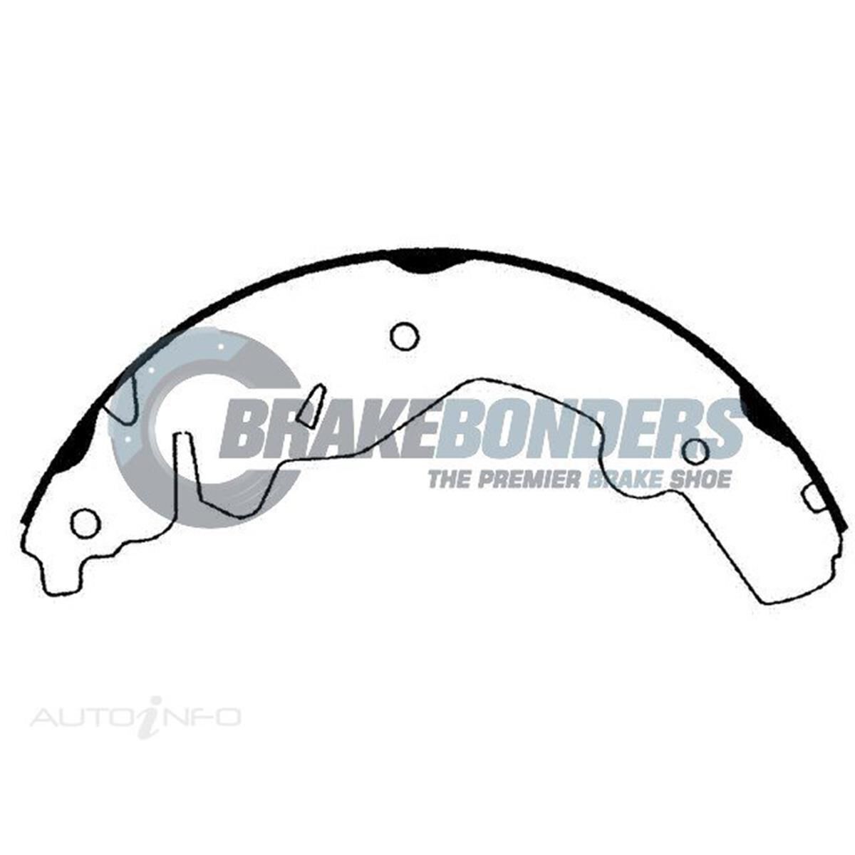 Brake Shoes - Kia 250mm, , scaau_hi-res