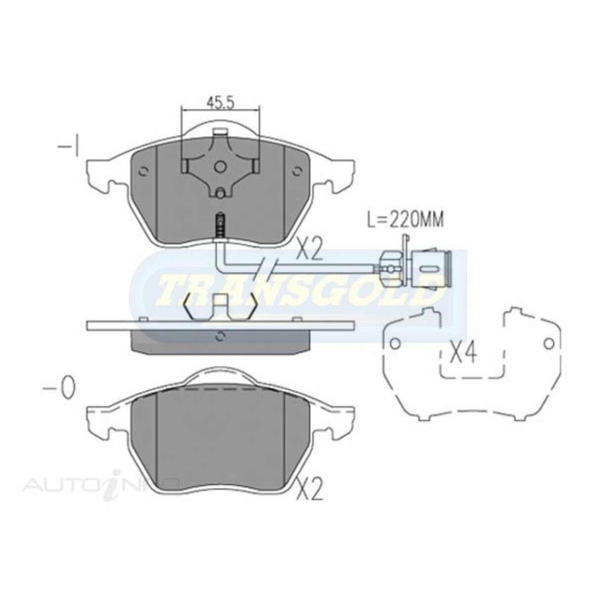 Audi A4 1.8  '96-99/holden Astra With Abs 1998 On   -   F, , scaau_hi-res