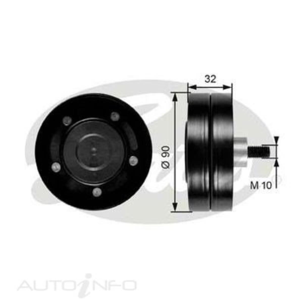 36187 DRIVEALIGN IDLER PULLEY, , scaau_hi-res