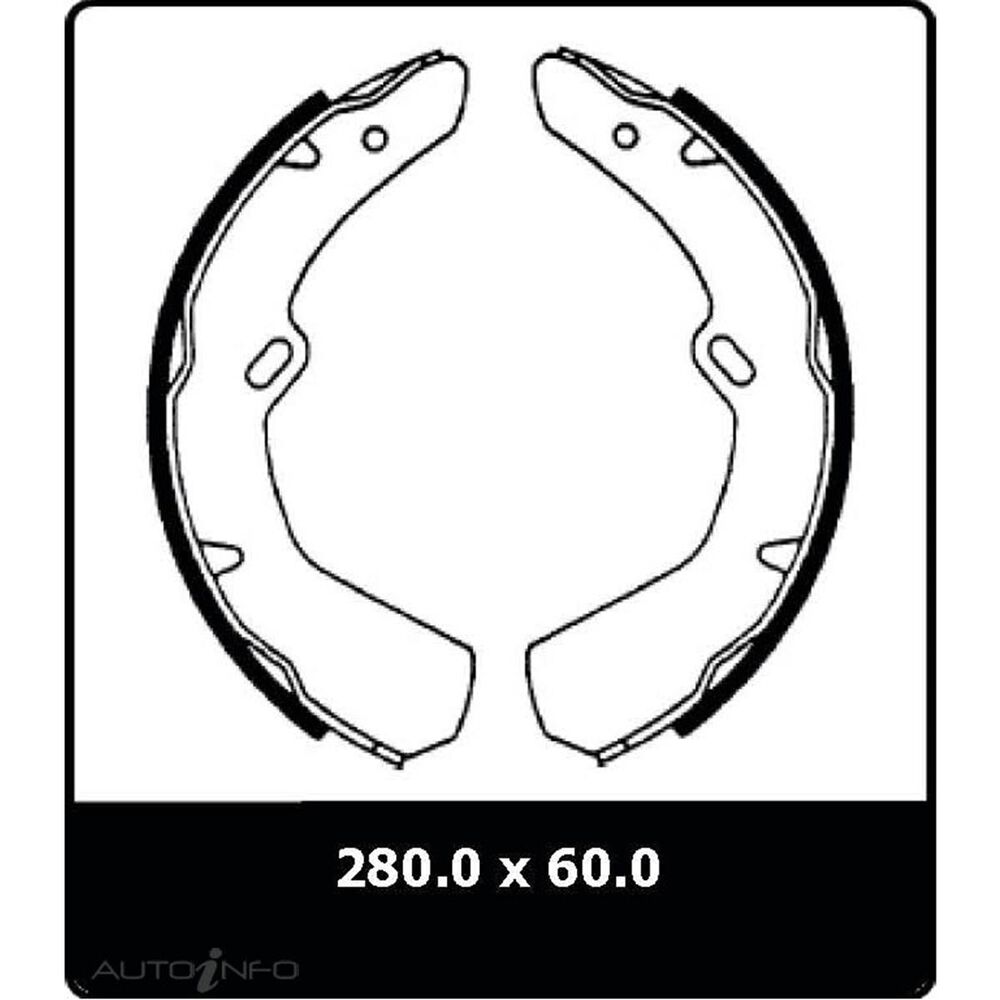 Protex Brake Shoes N1447 Supercheap Auto