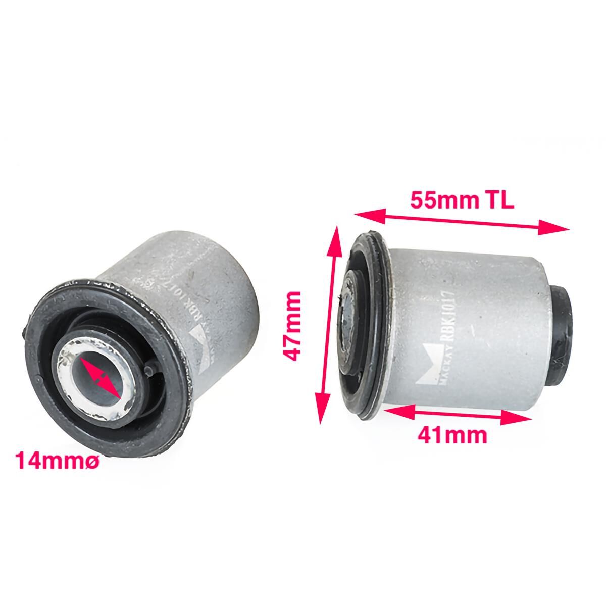 Control Arm Bush Kit  - Front - Inner Lower   NISSAN X-TRAIL T30 0, , scaau_hi-res