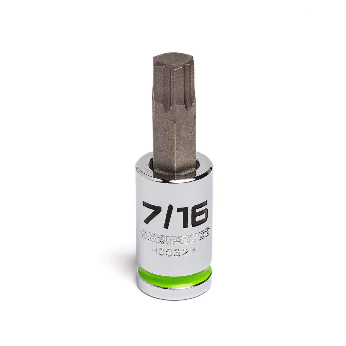 GRIPEDGE 1/2DR HEX BIT SOCKET 7/16, , scaau_hi-res