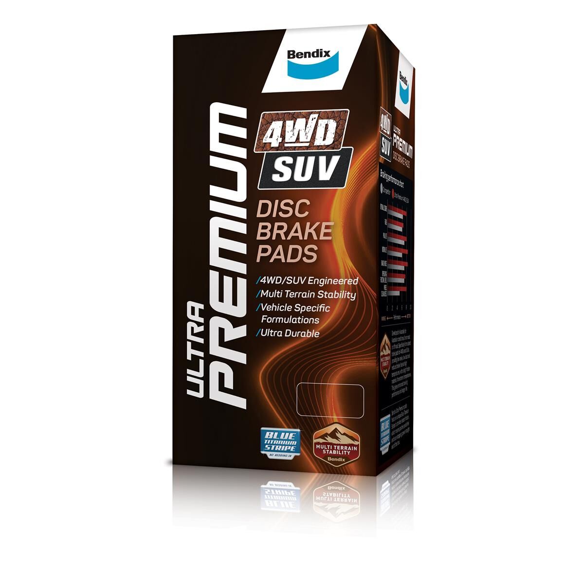 BENDIX BRAKE PADS ULTRA PREMIUM 4WD/SUV, , scaau_hi-res