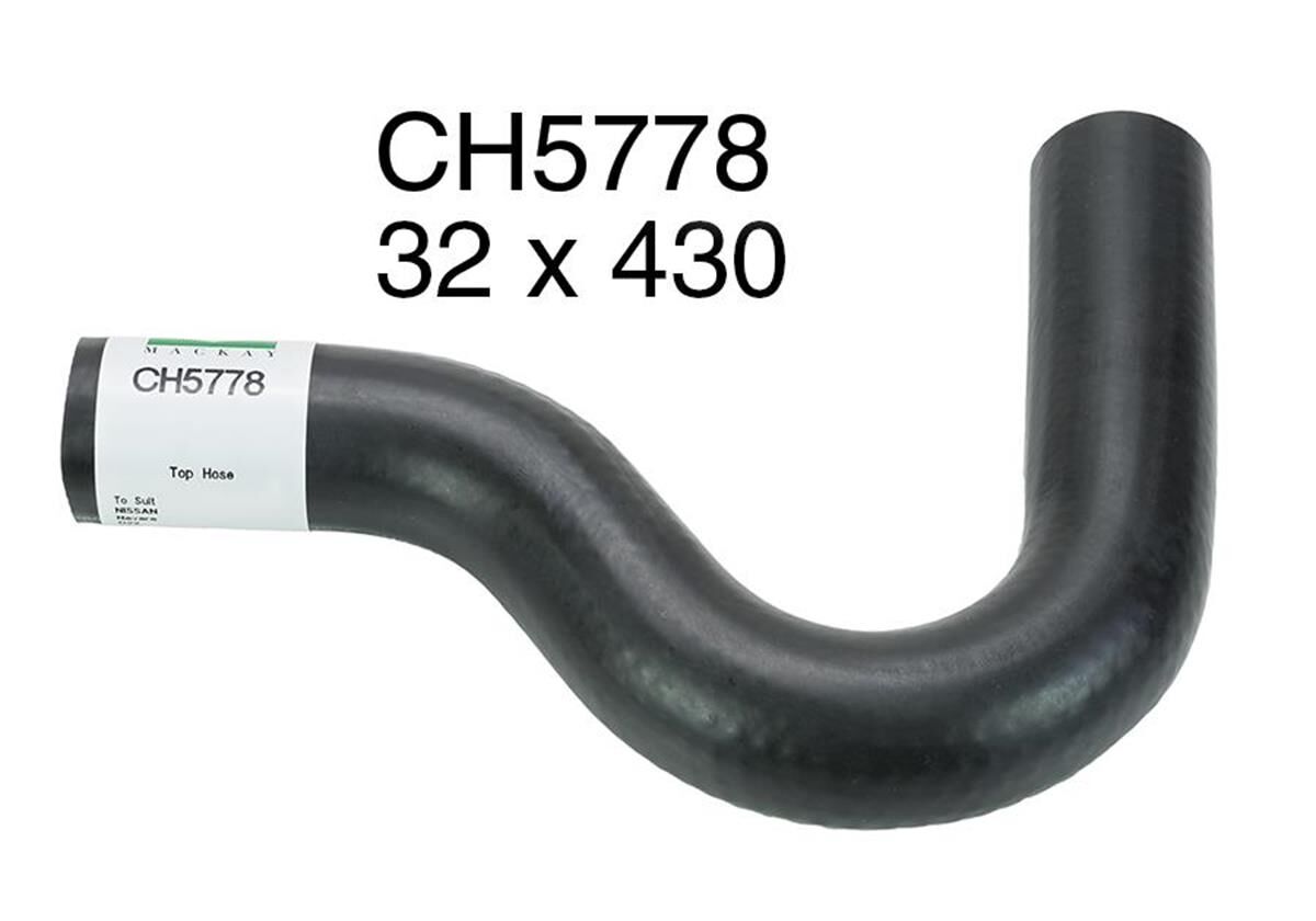 Radiator Upper Hose  - NISSAN NAVARA D22 - 2.5L I4 Turbo DIESEL - Manual & Auto, , scaau_hi-res