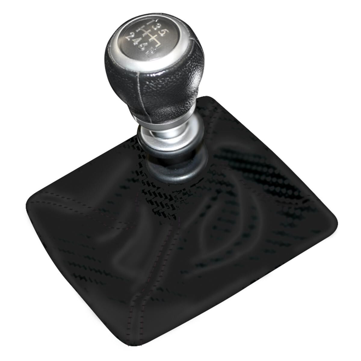 Universal Shift Boot Black with Black Stitch up to 135mm x 135mm Openings, , scaau_hi-res