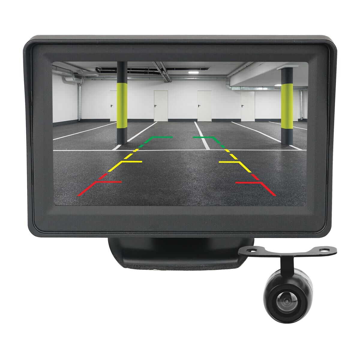 4.3"DASH MOUNT DISPLAY REVERSE CAMERA KIT, , scaau_hi-res