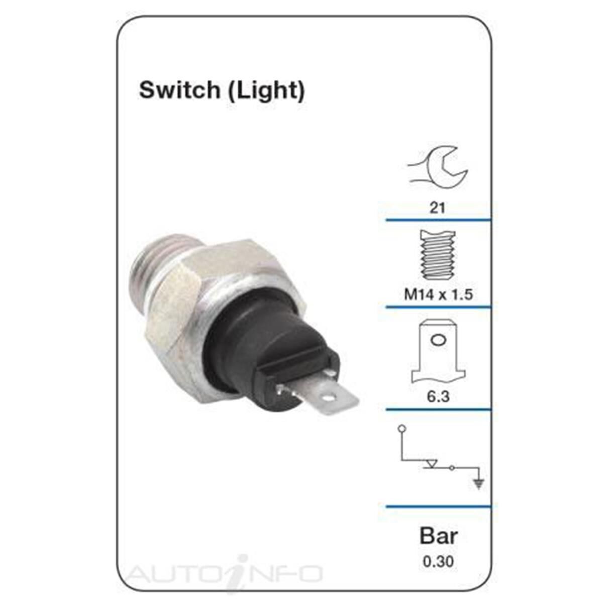 TRIDON OIL PRESSURE SWITCH (LIGHT), , scaau_hi-res