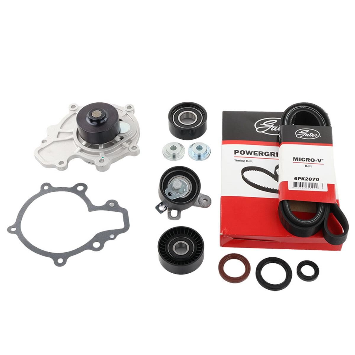 ENGINE TIMING BELT KIT / WATER PUMP, DRIVE BELTS & PULLEYS, , scaau_hi-res