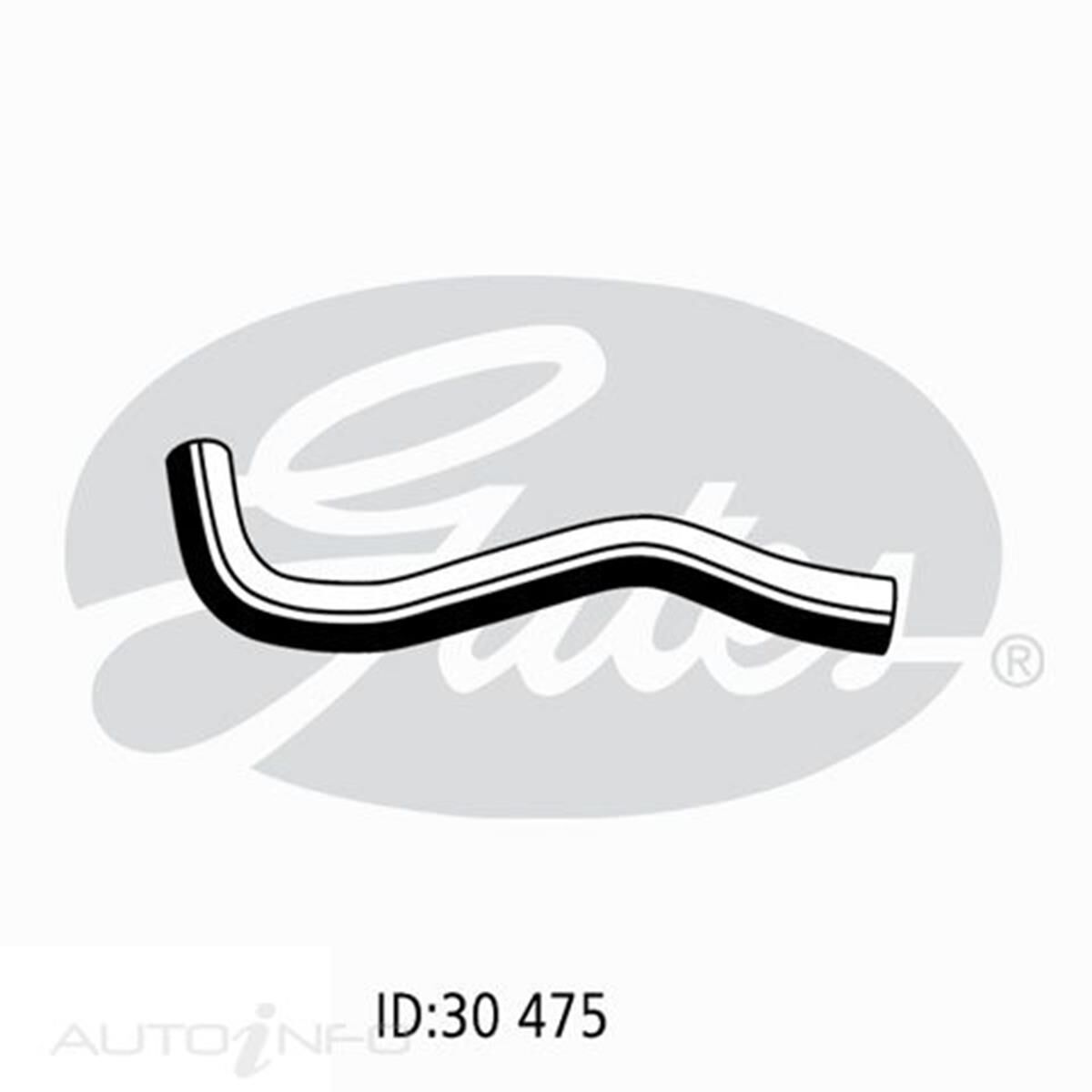 05-2108 GATES RADIATOR HOSE, , scaau_hi-res