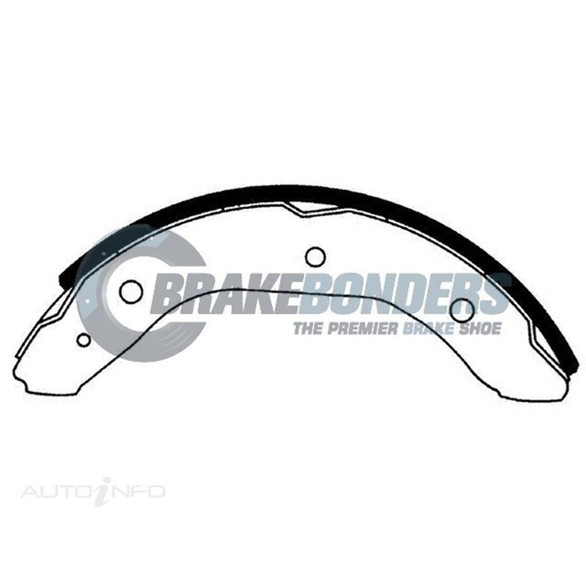 Brake Shoes - Toyota 290mm, , scaau_hi-res