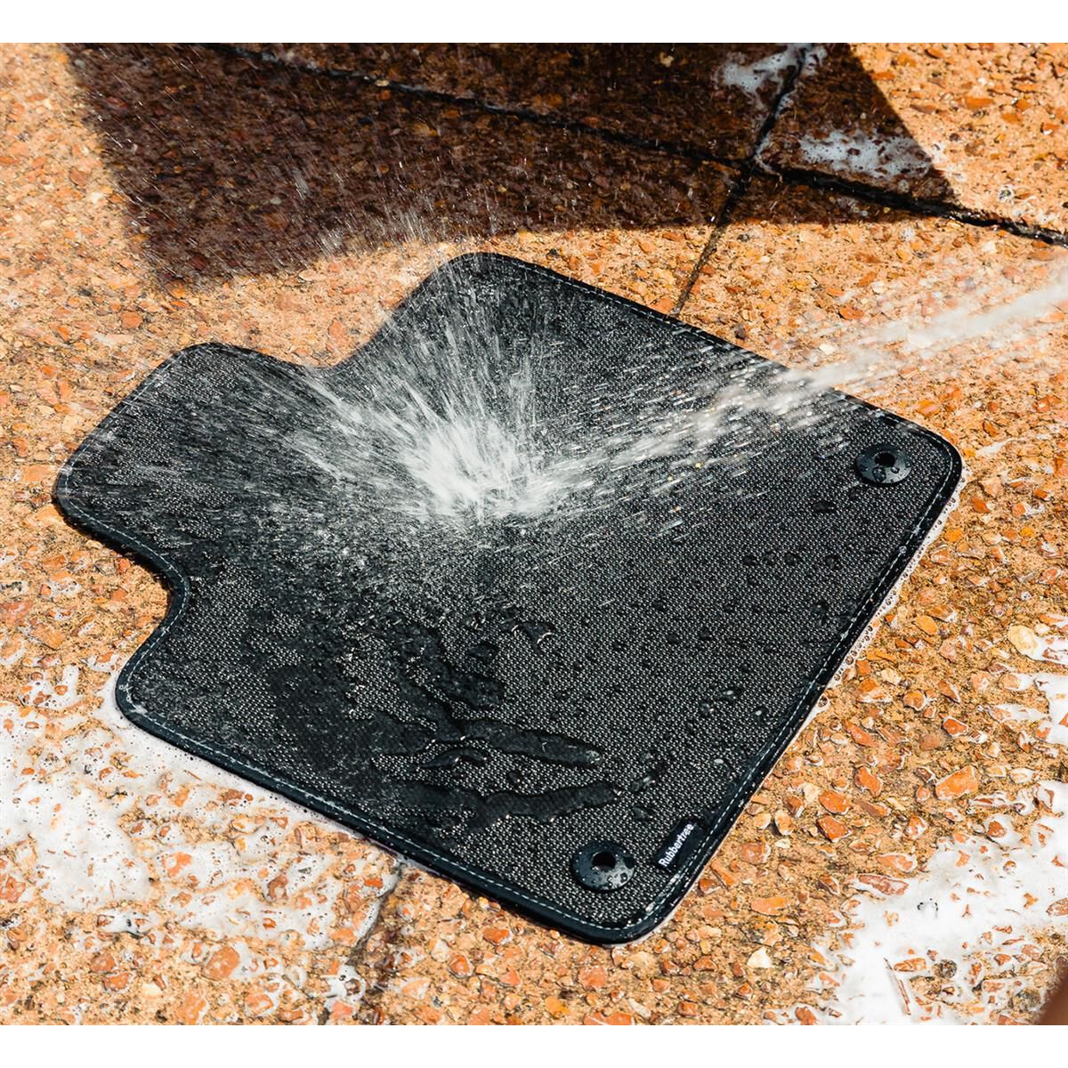 EXECUTIVE RUBBER CAR MATS FOR GWM Ute Cannon X DUAL CAB (1ST GEN) 2021 ONWARDS, , scaau_hi-res