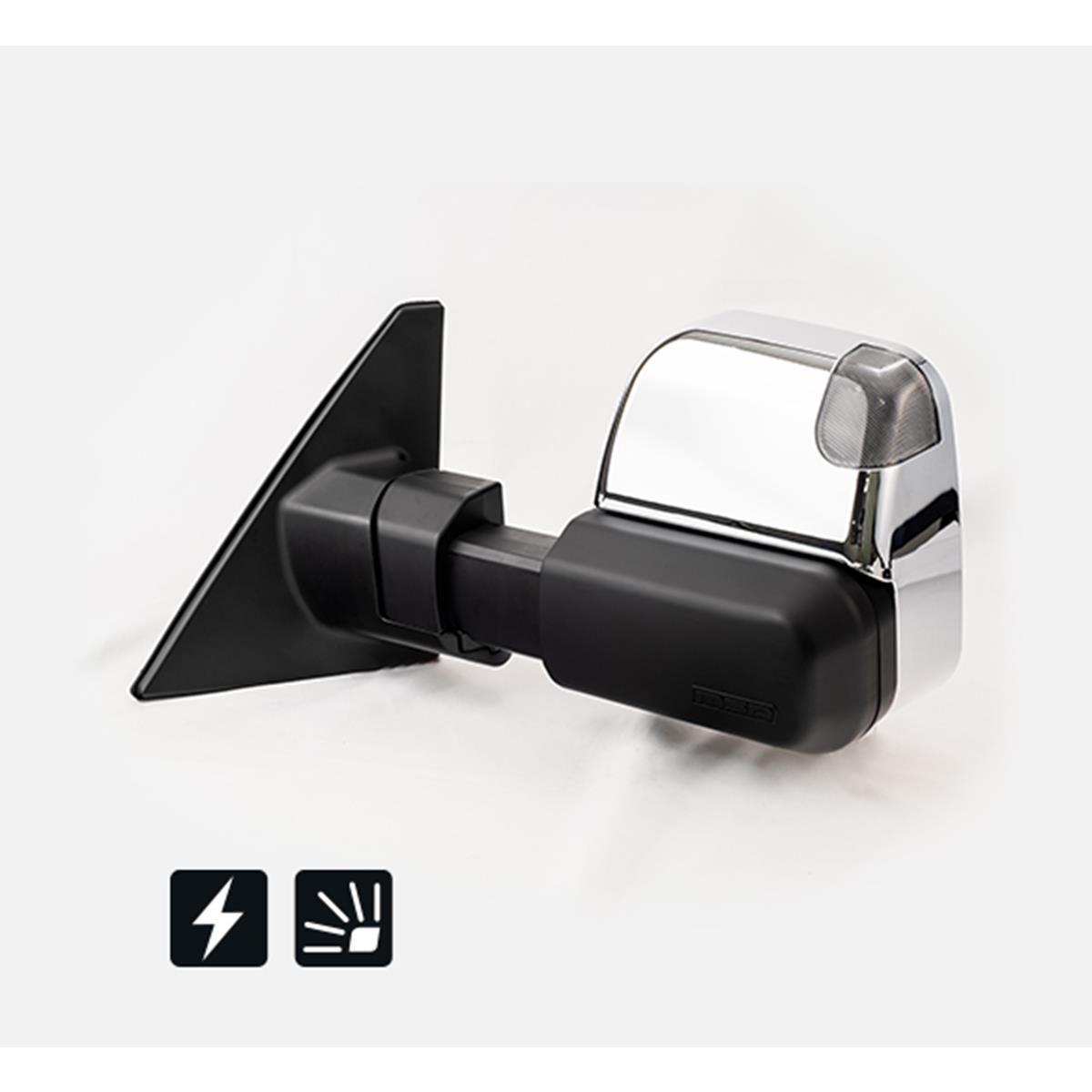 TOWING MIRROR MITSUBISHI PAJERO OCT 2006 - CURRENT, , scaau_hi-res