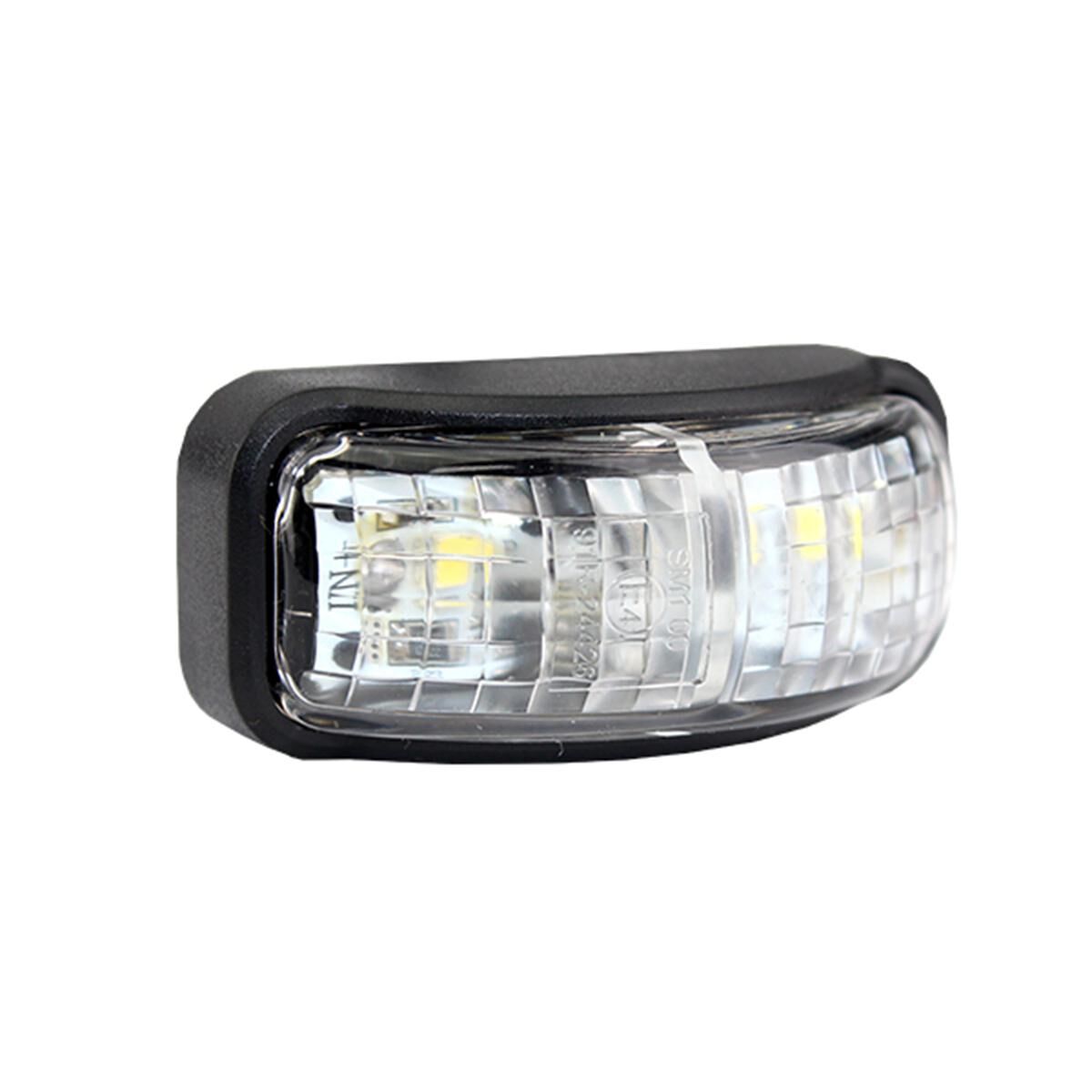 Sunrise LED Side Marker 54 x 24mm M/Volt Clear, , scaau_hi-res