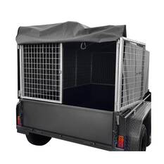 Sunrise Trailer Canvas Cover Suit Sunrise Cage - 8 x 5 x 2 Feet, , scaau_hi-res