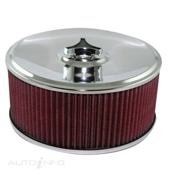 A/FORCE COTTON FILTER 9IN DIA ASSY HOLLEY 4IN H, , scaau_hi-res