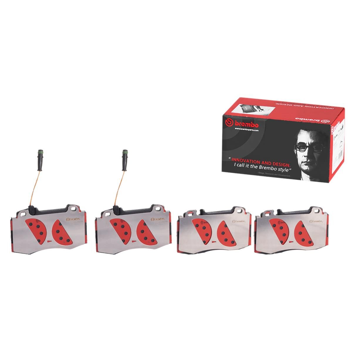 BREMBO DISC PAD SET NAO CERAMIC, , scaau_hi-res