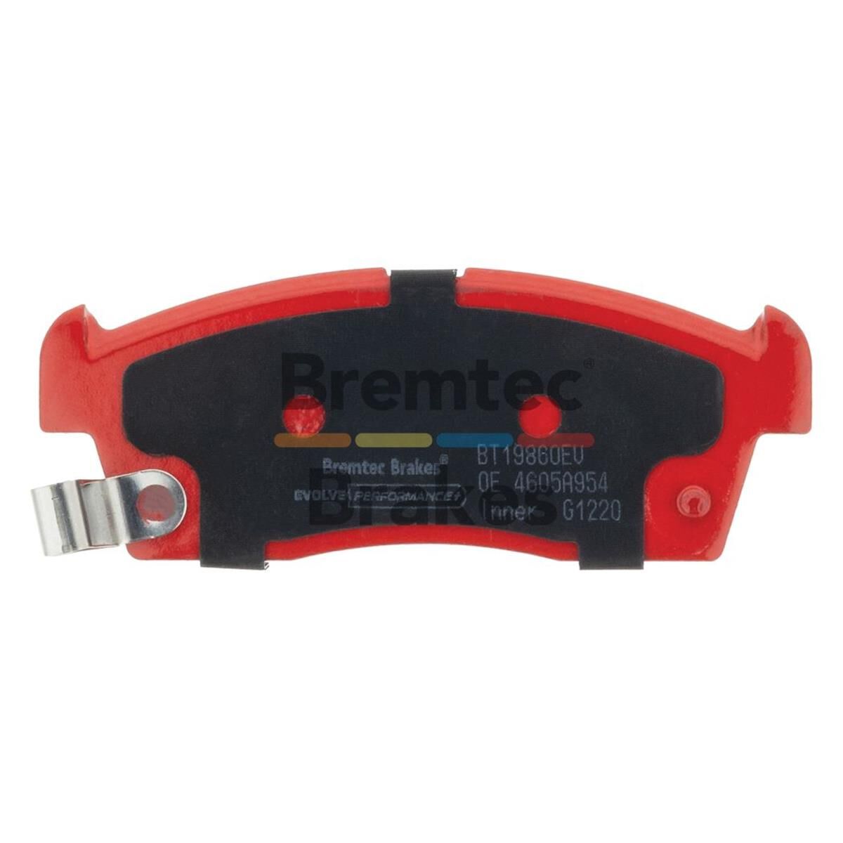 EVOLVE CERAMIC PERFORMANCE+MIT IEMIEV ELEC FRONT PADS ZERO DUST NO NOISE, , scaau_hi-res