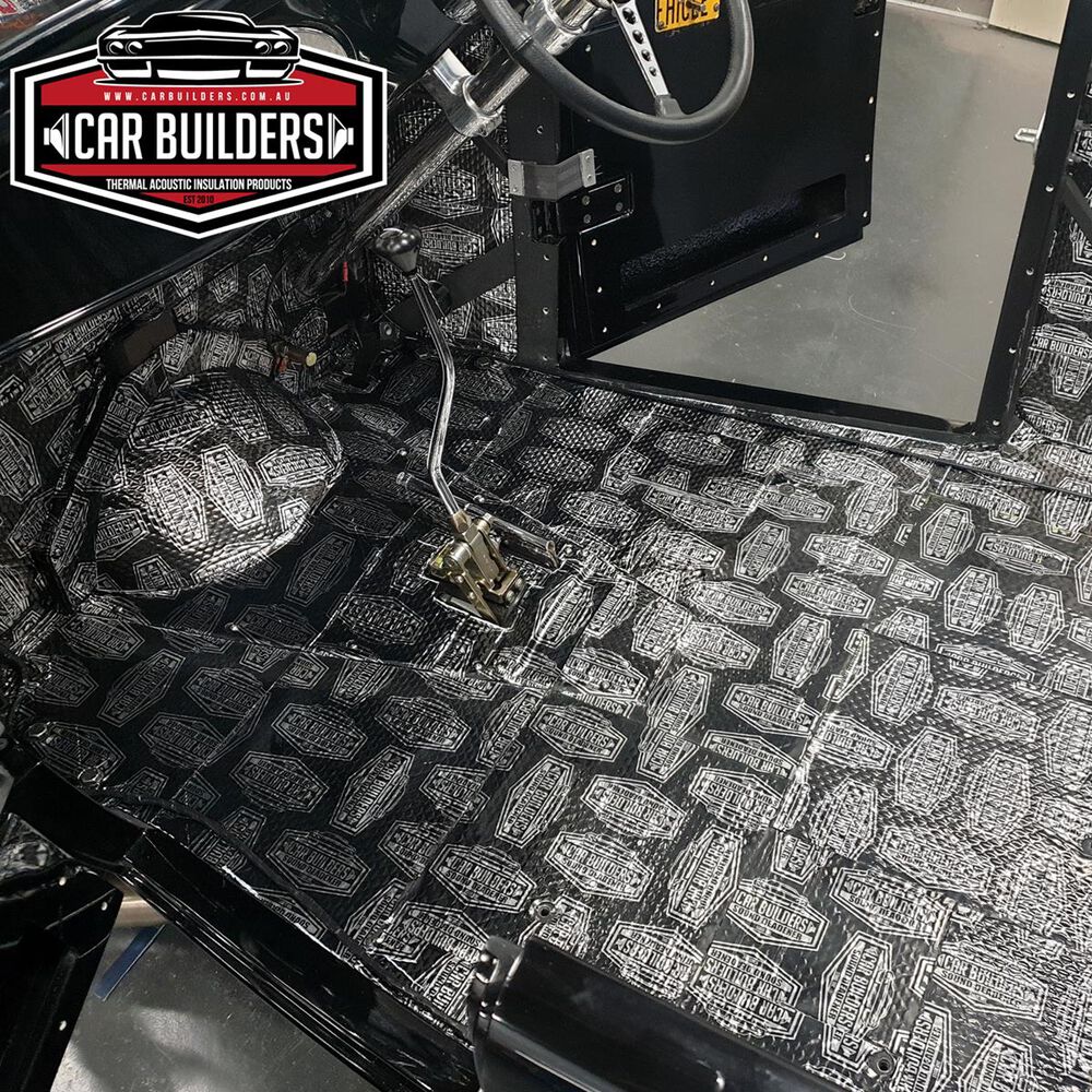 Car Builders Stage 1 Sound Deadener Black, 1.8sq/m, SD_BLK