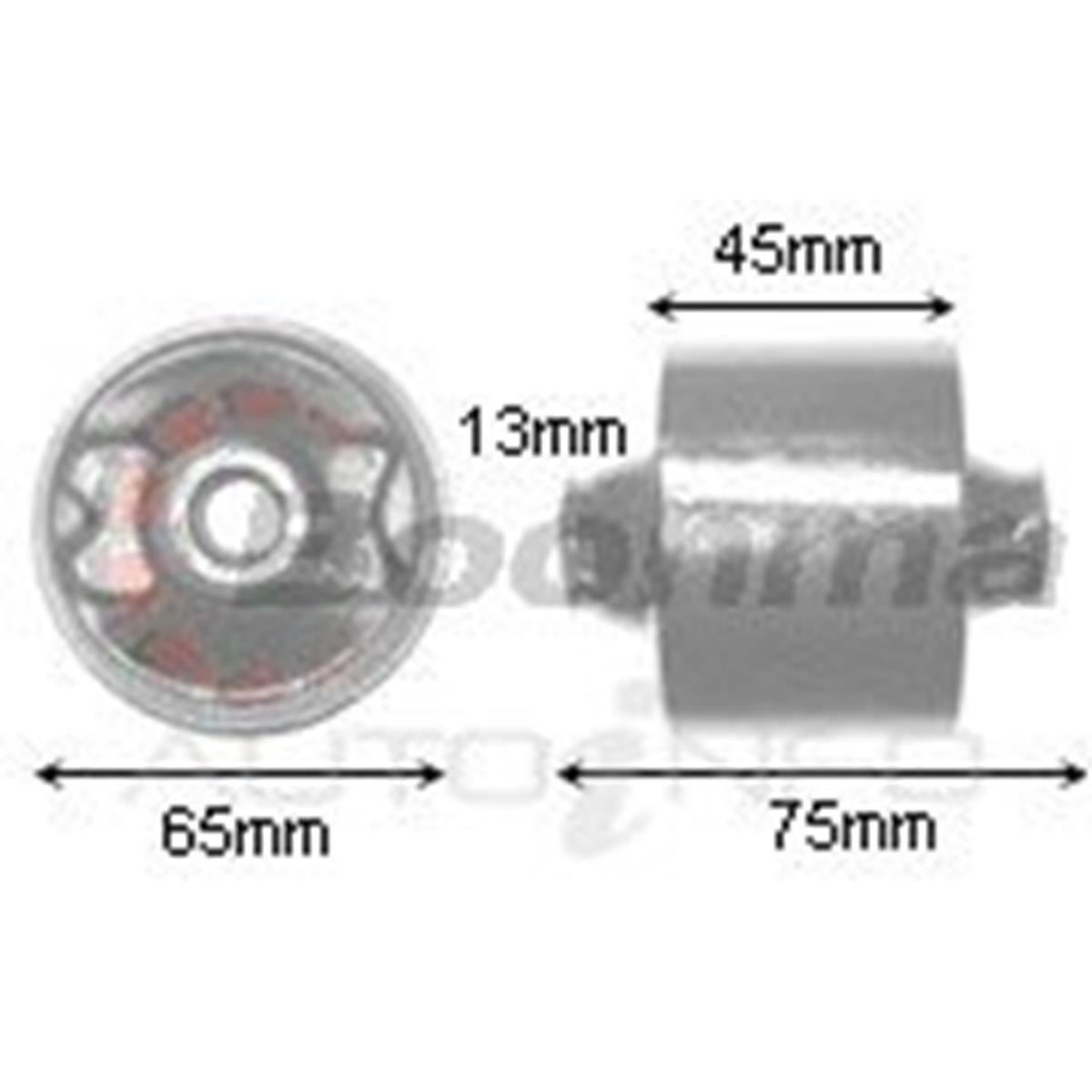 HIACE REAR INSERT 13X65X45/75, , scaau_hi-res