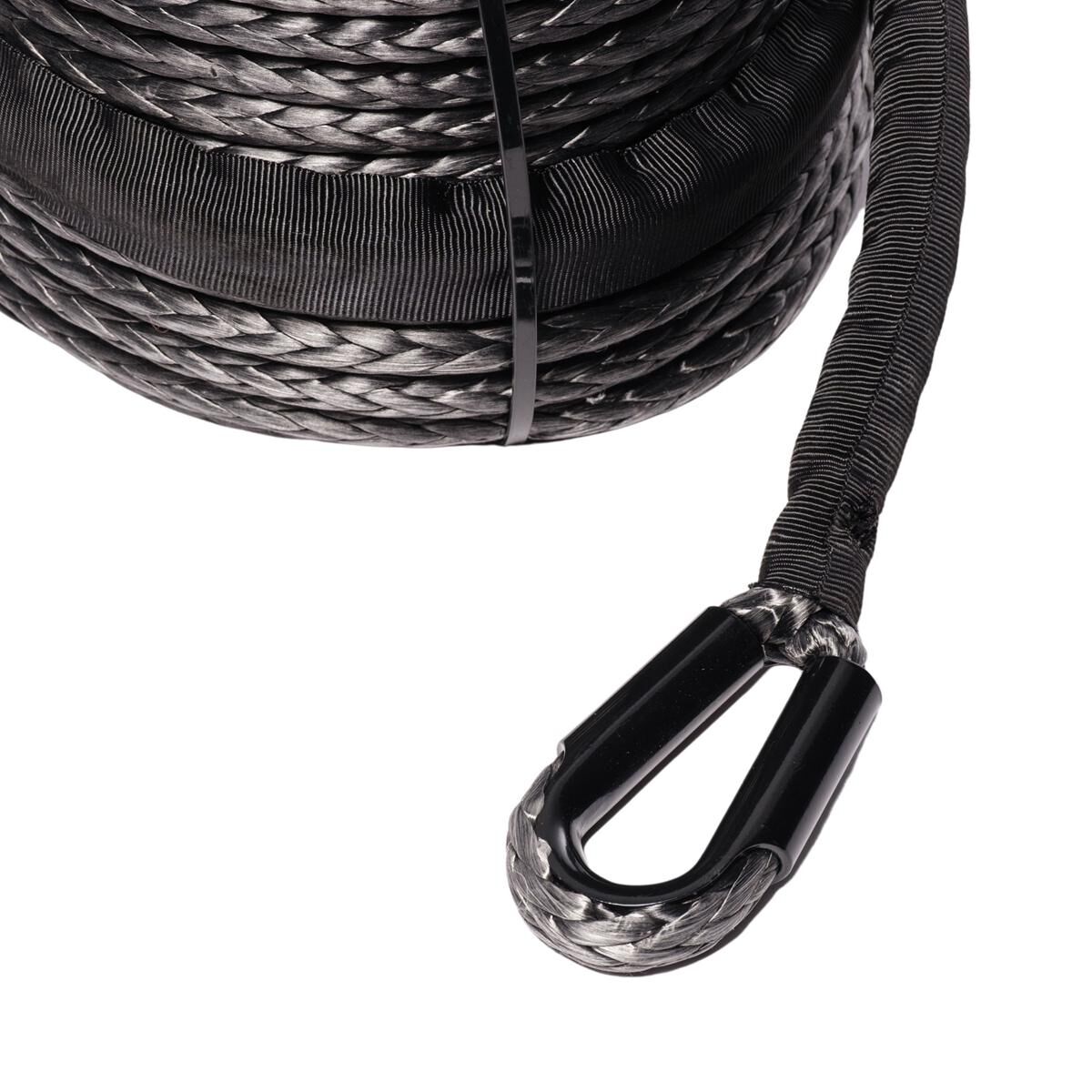 SABER SINGLE BRAIDED WINCH ROPE - 30M &Acirc;&euro;&ldquo; 9,500KG, , scaau_hi-res