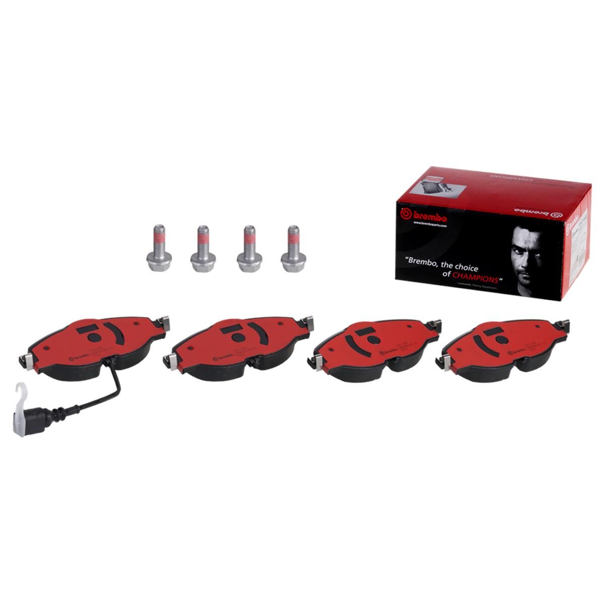 BREMBO DISC PAD SET NAO CERAMIC, , scaau_hi-res