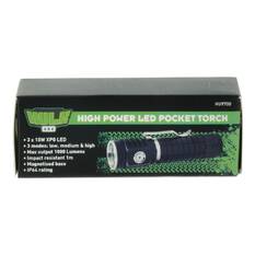 10W HIGH POWER RECHARGEABLE LED POCKET TORCH 1000LM, , scaau_hi-res
