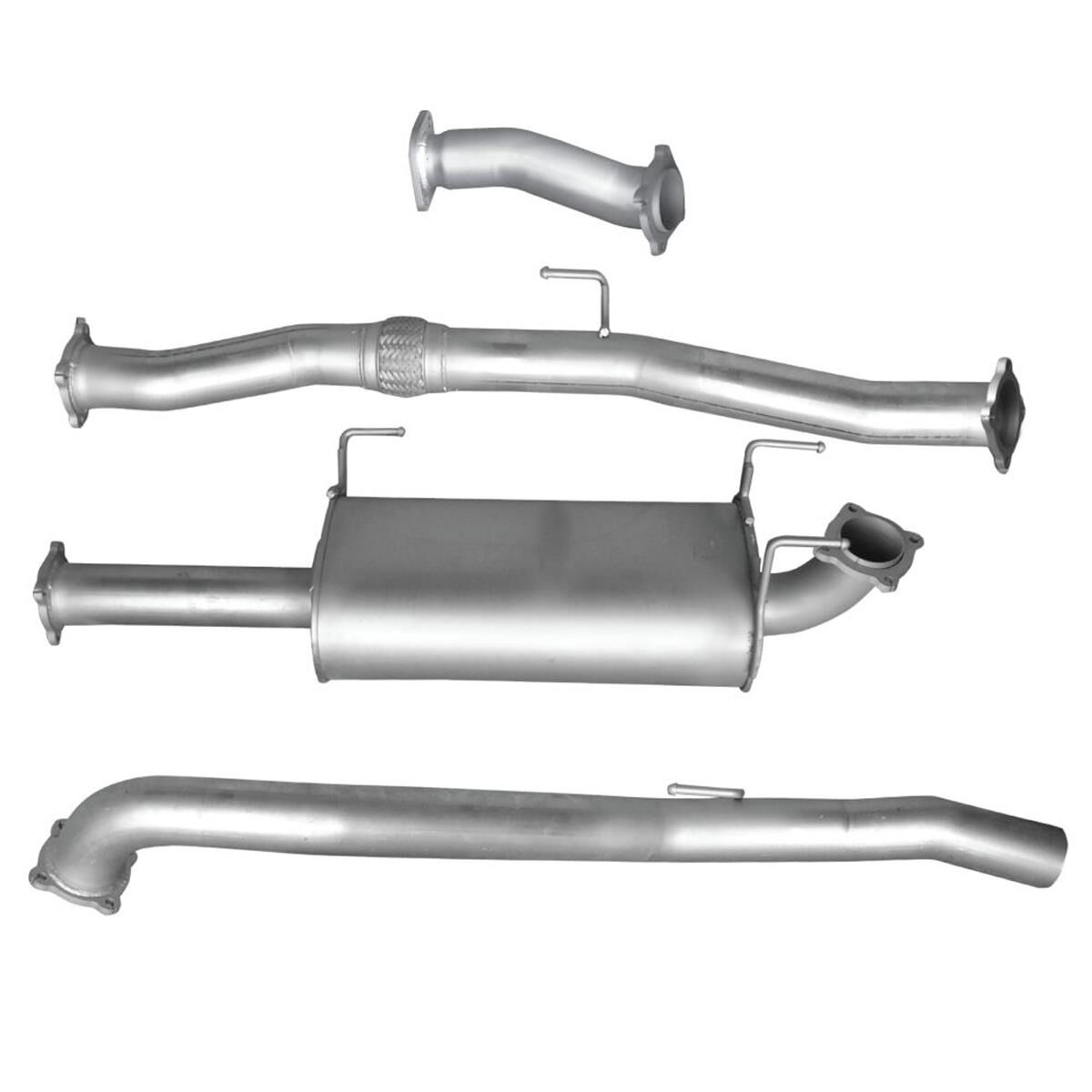 EXHAUST KIT MAZDA BT-50 TF SER & ISUZU DMAX RG 3.0L 7/2020 ON DPF BACK 3" SS409, , scaau_hi-res