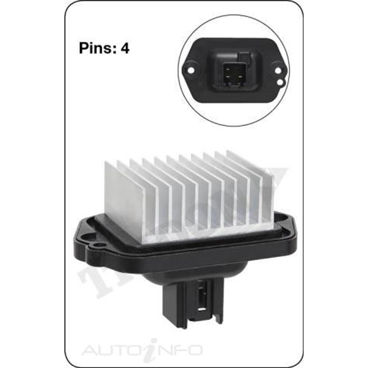 Tridon Heater Fan Resistor - TFR176 | Supercheap Auto