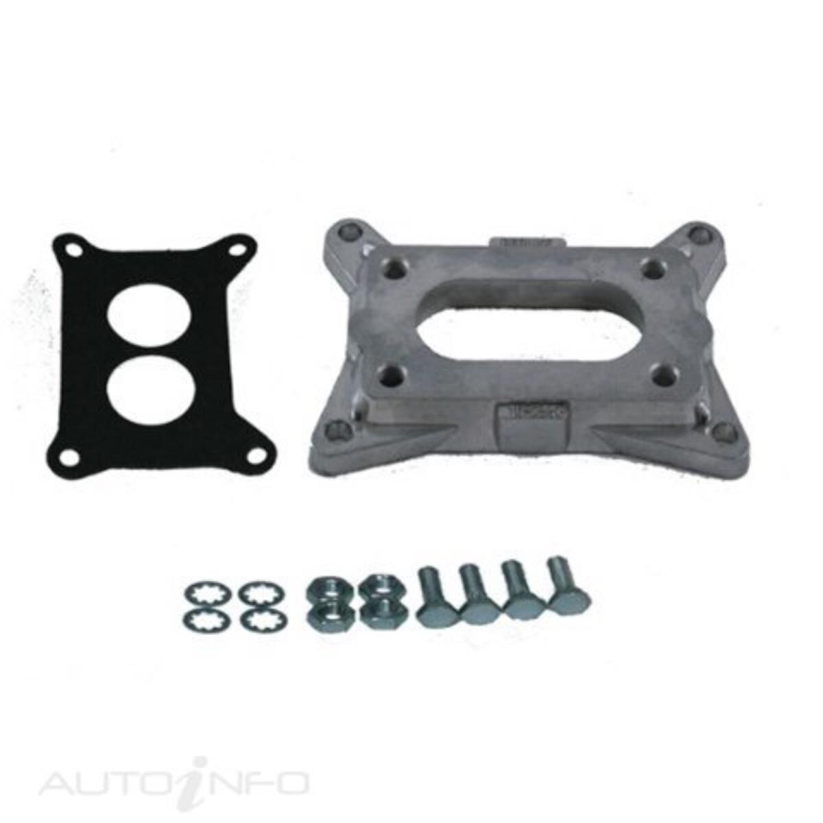 ADAPTOR CARBURETTOR BLANK 2BBL HOLLEY, , scaau_hi-res