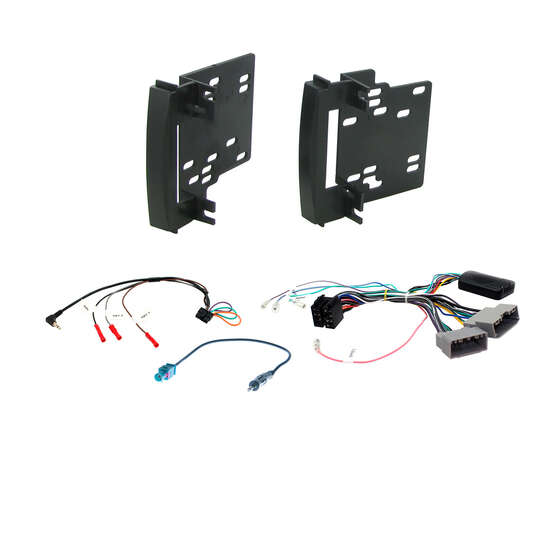 INSTALL KIT TO SUIT VARIOUS CHRYSLER, JEEP & DODGE VEHICLES (BLACK), , scaau_hi-res