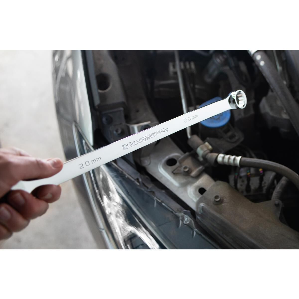 WRENCH SET DOUBLE BOX RATCHETING XL TRAY MET 5PC, , scaau_hi-res