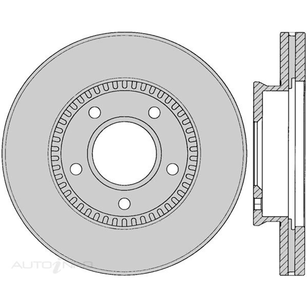 IBS Brake Rotor - Single, BR961 | Supercheap Auto