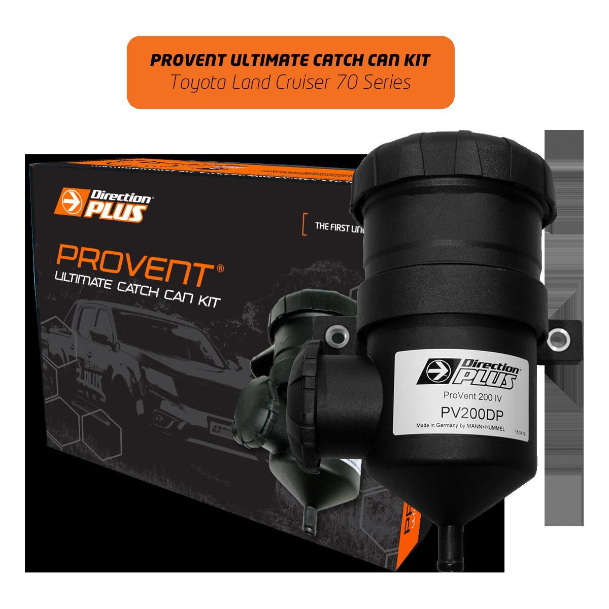 PROVENT ULTIMATE CATCH CAN KIT LC 70 SER 4CYL 2023 - ON, , scaau_hi-res