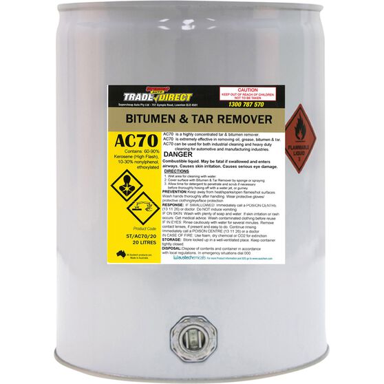 Bitumen & Tar Remover - 20L, , scaau_hi-res