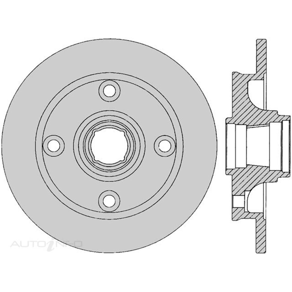 IBS Brake Rotor - Single, BR931 | Supercheap Auto