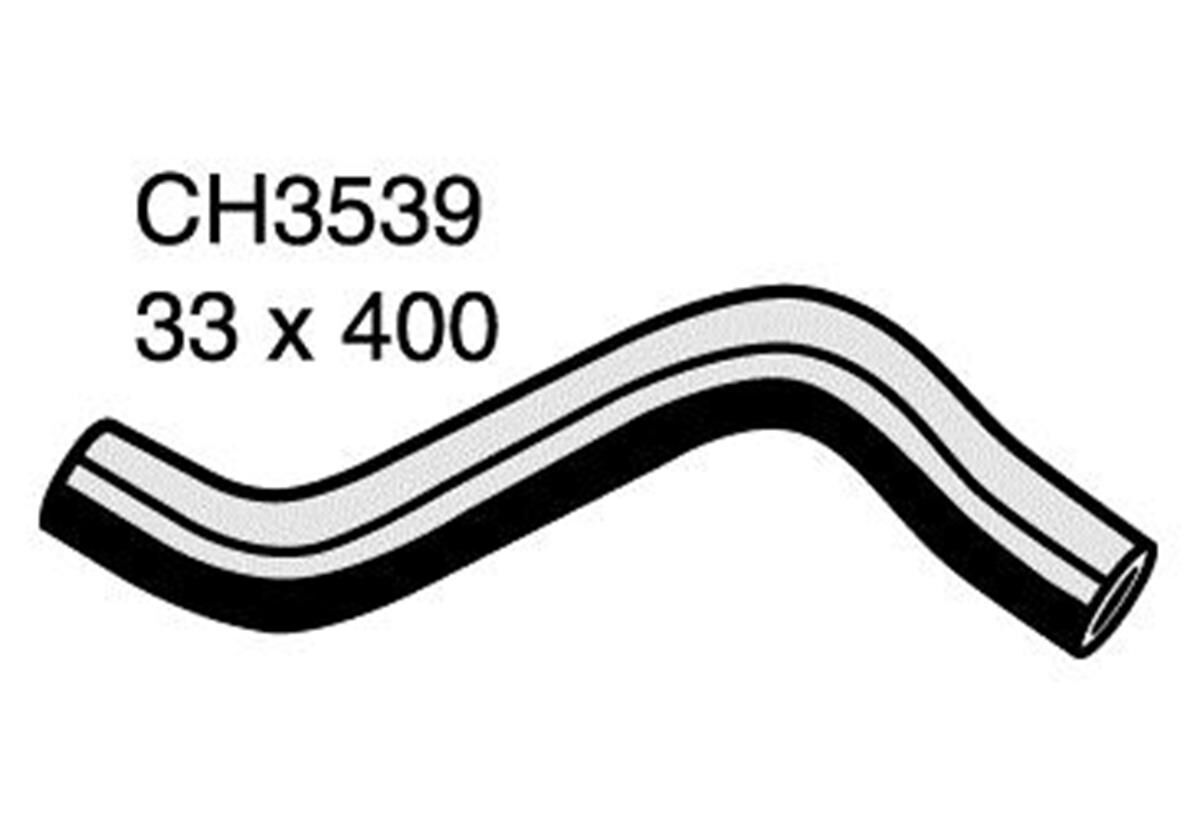 Radiator Upper Hose  - NISSAN X-TRAIL T30 - 2.5L I4  PETROL - Manual & Auto, , scaau_hi-res