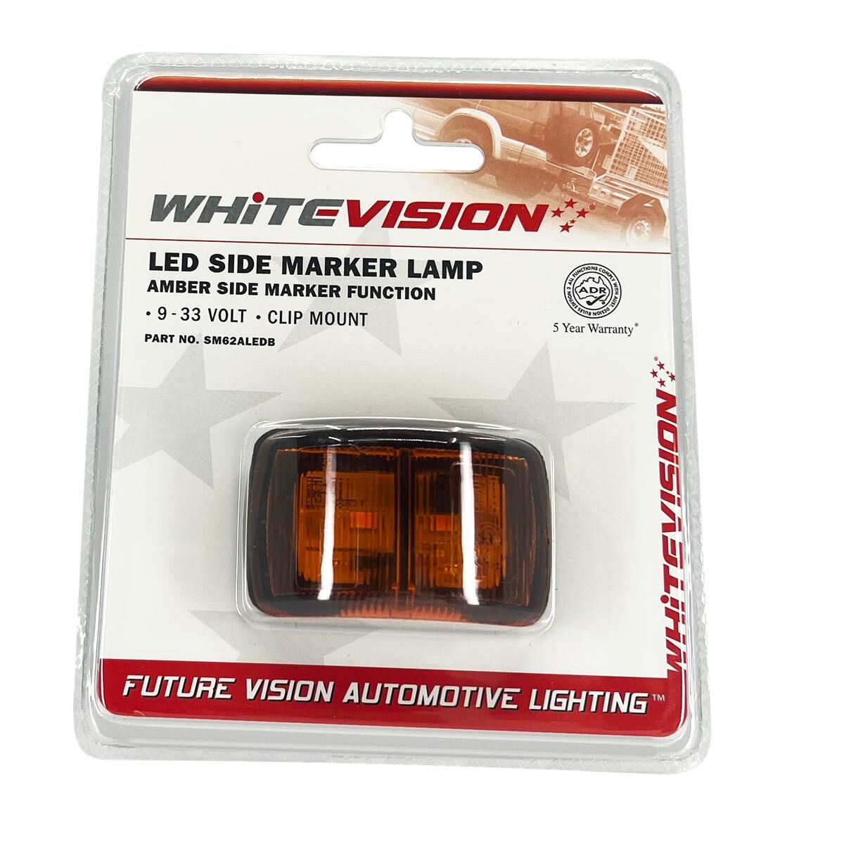 AMBER LENS LED SIDE MARKER, , scaau_hi-res
