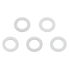 Pkt 5 SUMP PLUG WASHERS ALUMINIUM 14mm x 22mm x 2mm, , scaau_hi-res