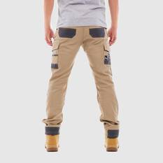 TRADIE FLEX CONTRAST CARGO PANT KHAKI 92, , scaau_hi-res