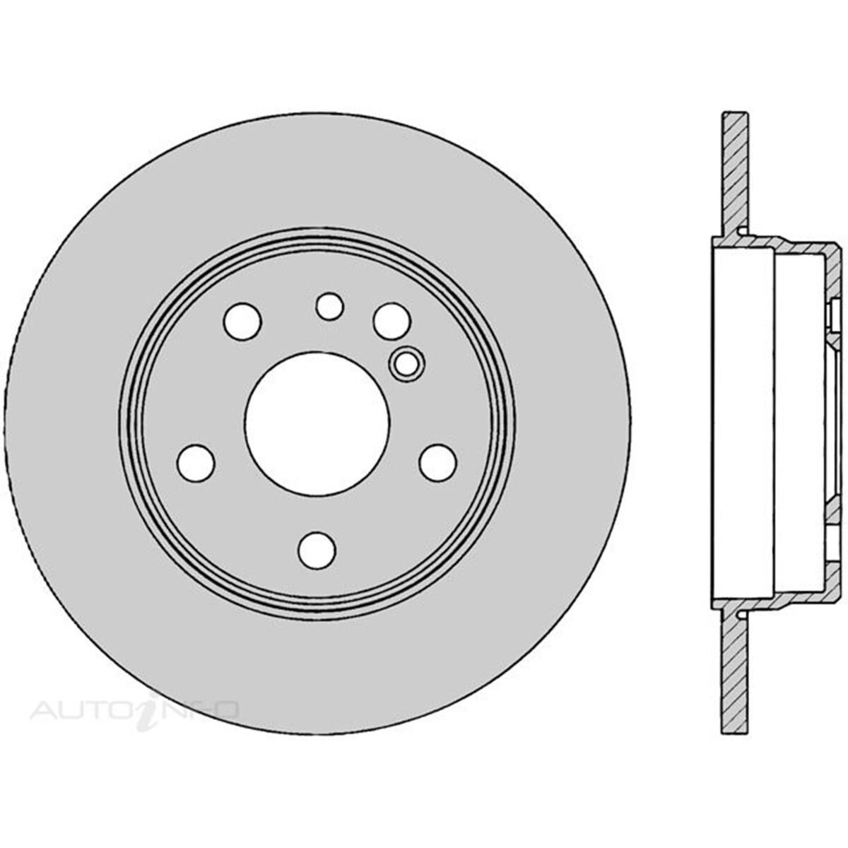 IBS Brake Rotor - Single, BR283 | Supercheap Auto